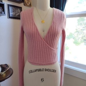 Cashmere Wrap Top